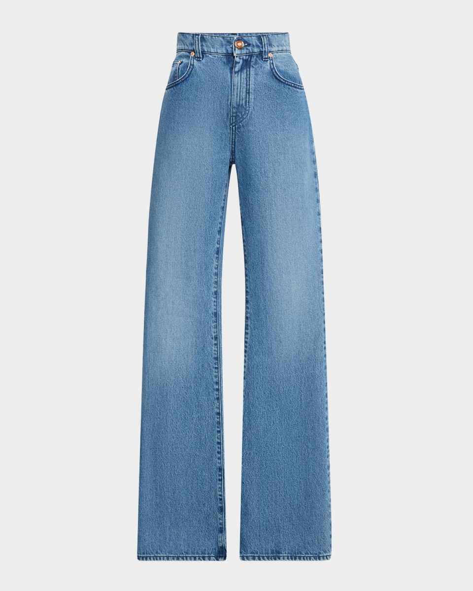 Willa High-Rise Bootcut-Leg Jeans